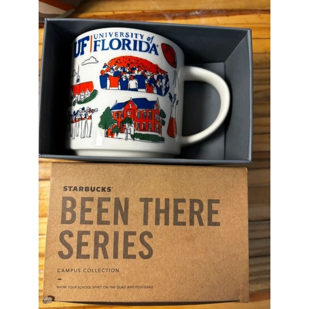 UF Starbucks Mug University of Florida Gators Been There Series Mug Collectable